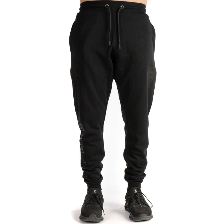 SWEATPANTS PALAZZO - BLK